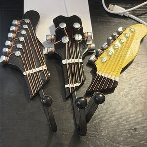 Guitar Headstock Wall Hooks